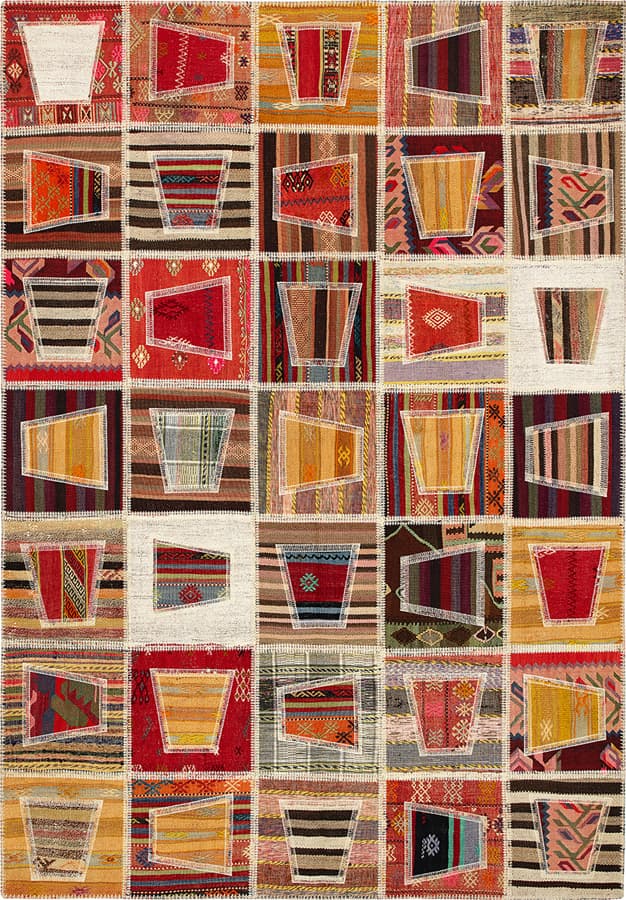 G-6001 Kilim Patterned Carpets
